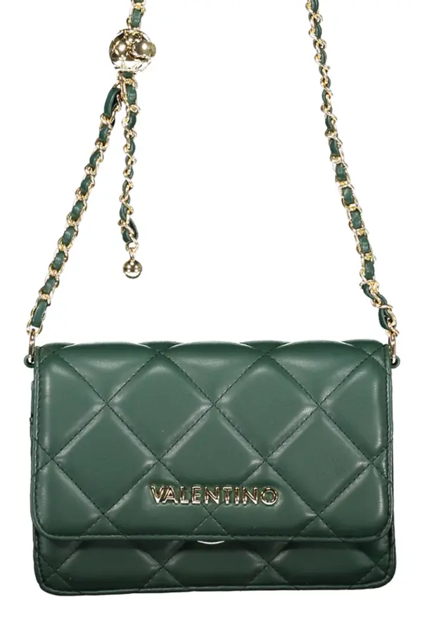 Valentino Bags Zelena prešita torba čez ramo