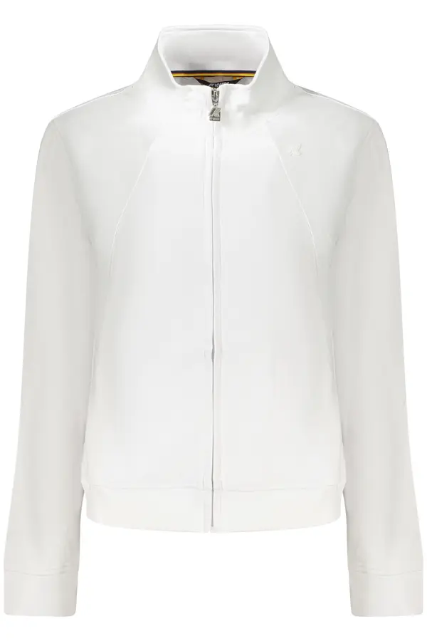 K-Way Ženska bela jopa z zadrgo