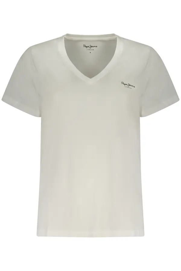 Pepe Jeans Ženska bela majica s kratkimi rokavi Pepe Jeans