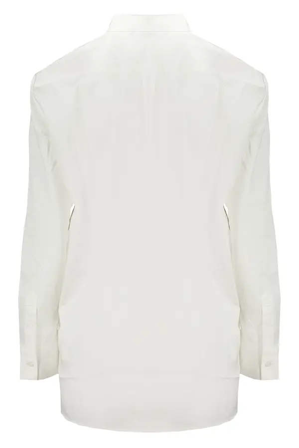 GUESS JEANS Ženska bela srajca GUESS JEANS