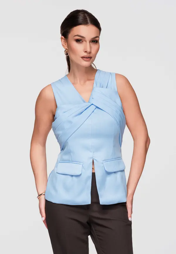 Edoti Ženska bluza Edoti z V-izrezom