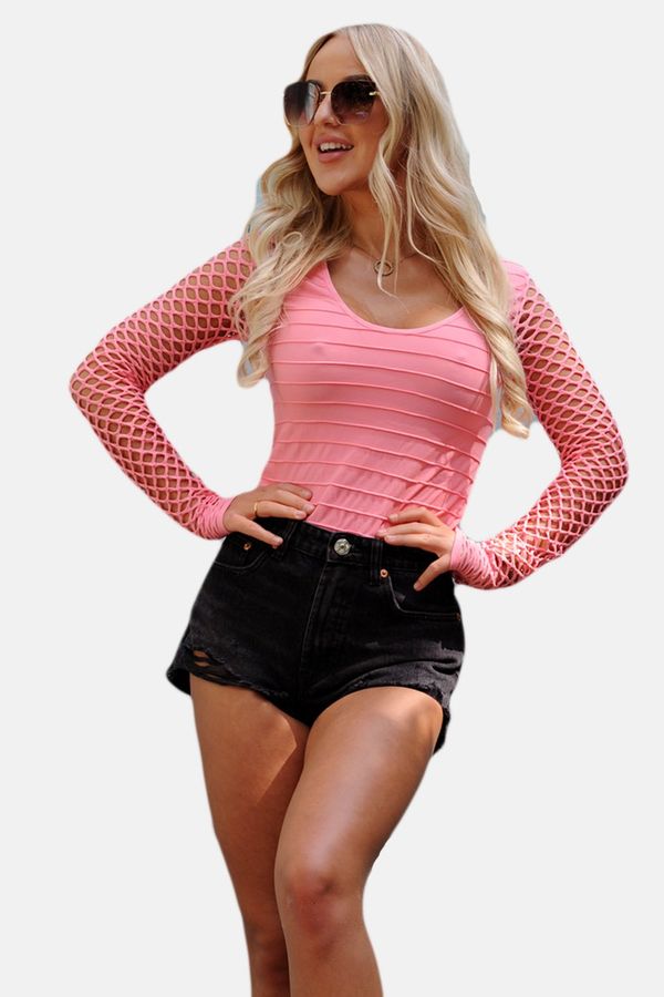 LivCo Corsetti Fashion Ženska bluza LivCo Corsetti Fashion LivCo_Corsetti_Fashion_Blouse_Hortense_Pink