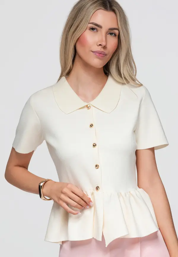 Ombre Ženska bluza Ombre Peplum