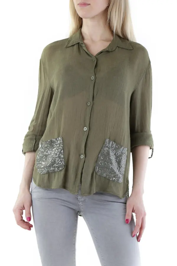 525 Ženska bluza s 3/4 rokavi