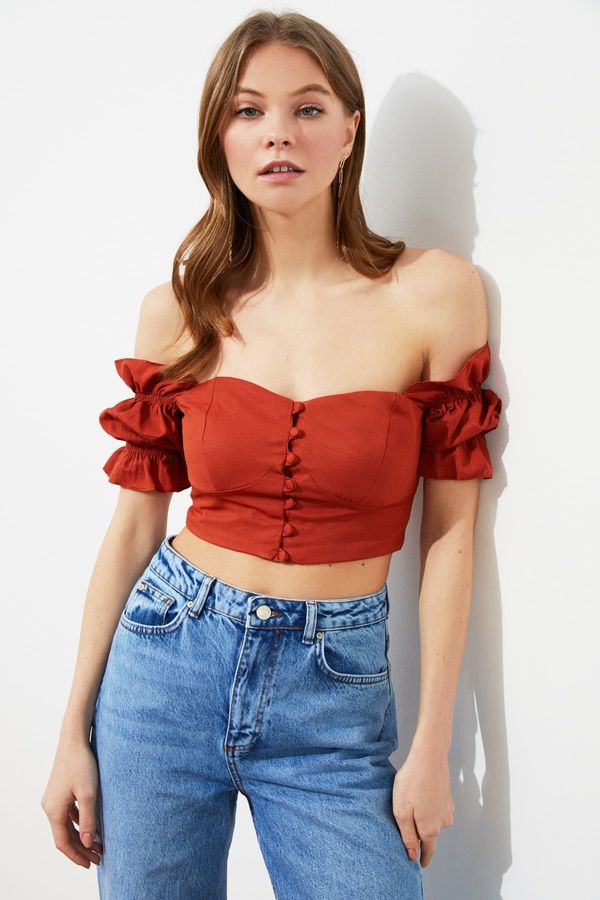 Trendyol Ženska bluza Trendyol Crop