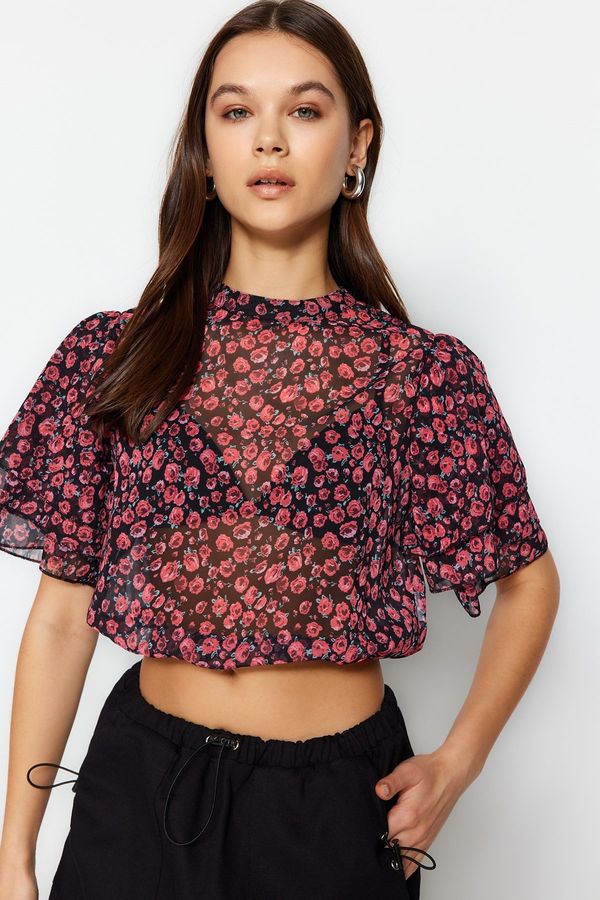 Trendyol Ženska bluza Trendyol Floral Patterned