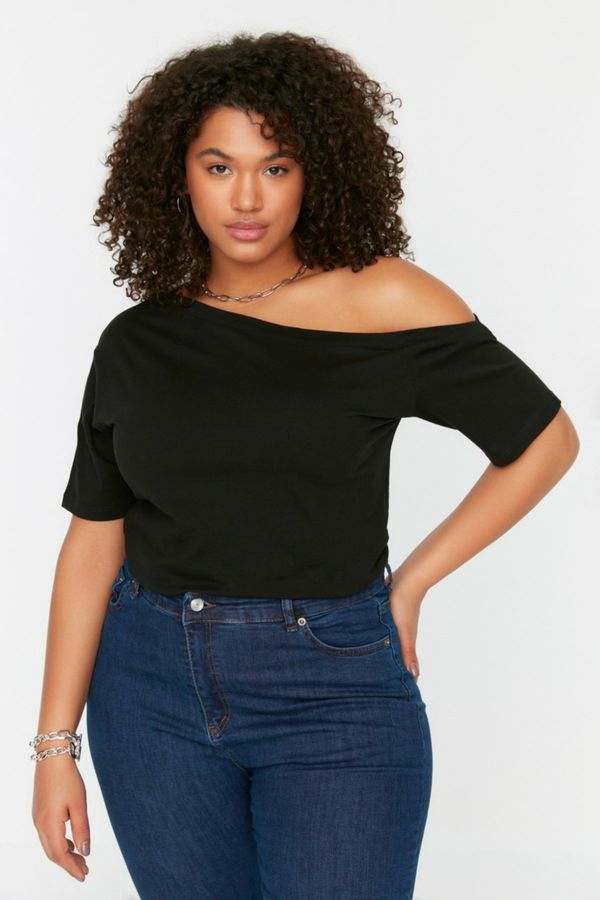 Trendyol Ženska bluza Trendyol Low Shoulder