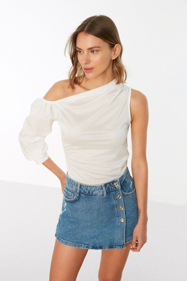 Trendyol Ženska bluza Trendyol One shoulder