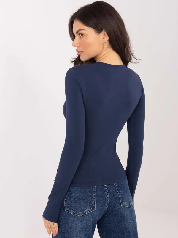 Factory Price Ženska bluza v temno modri barvi