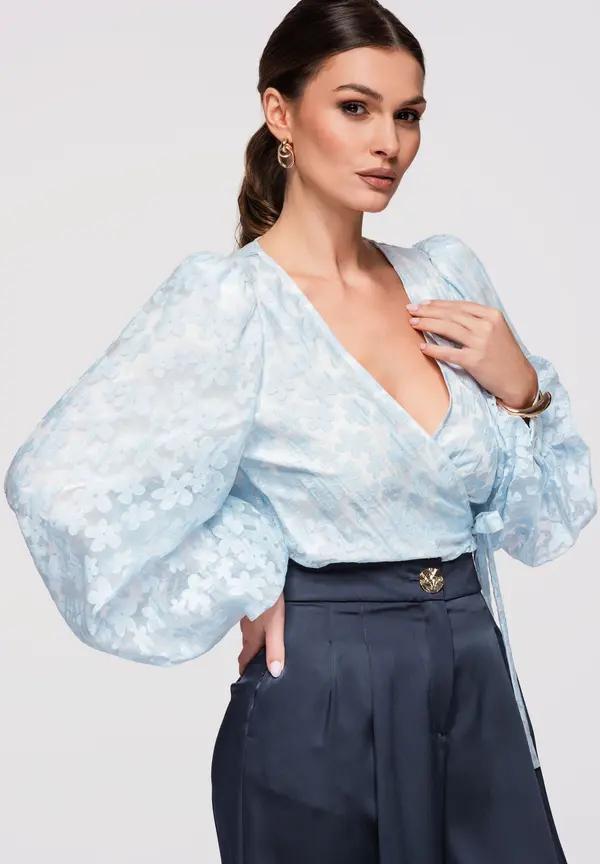 Edoti Ženska bluza z V-izrezom