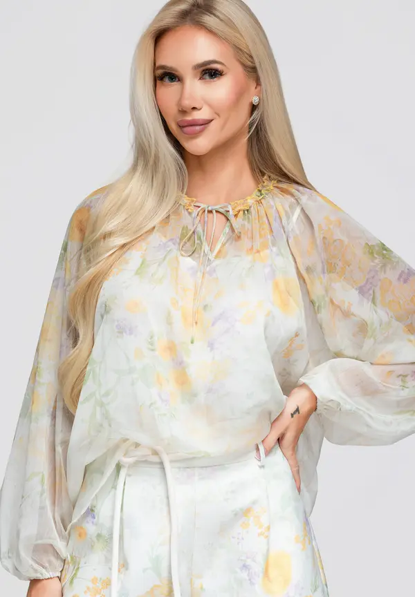 Ombre Ženska bluza z volančki