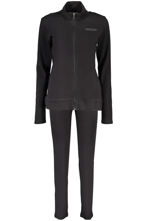 FREDDY Ženska črna jopa z zadrgo
