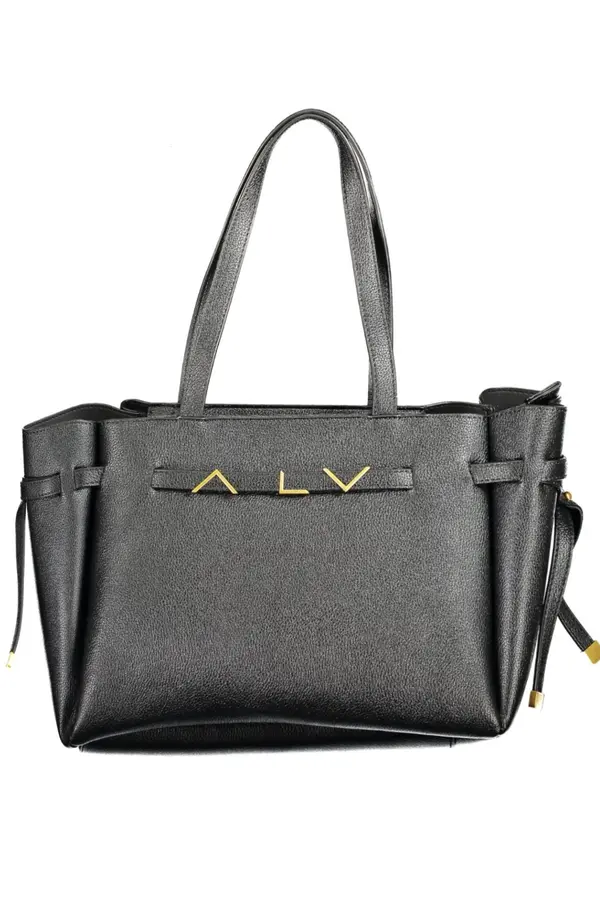 ALV BY ALVIERO MARTINI Ženska črna torba ALV BY ALVIERO MARTINI