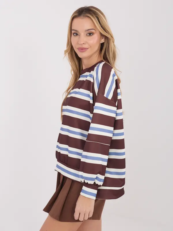 Italy Moda Ženska črtasta jopa