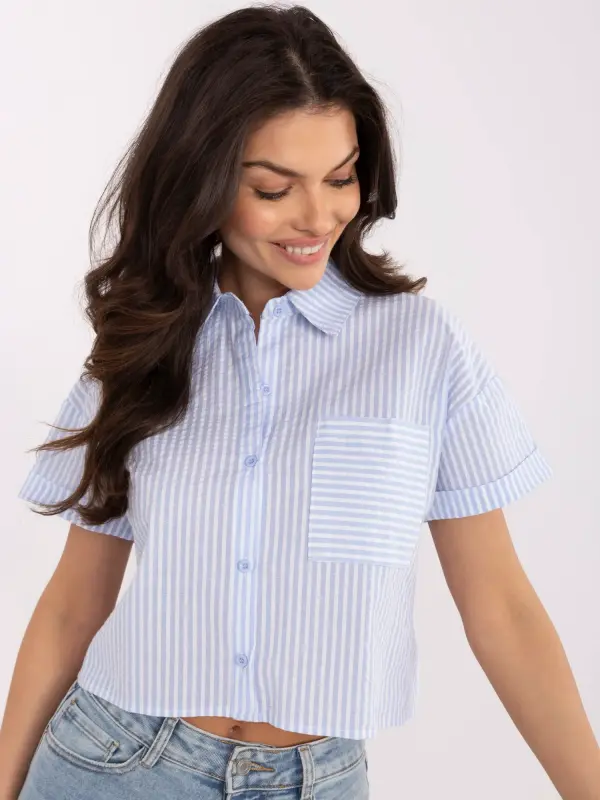 Vinceotto Ženska črtasta majica s kratkimi rokavi