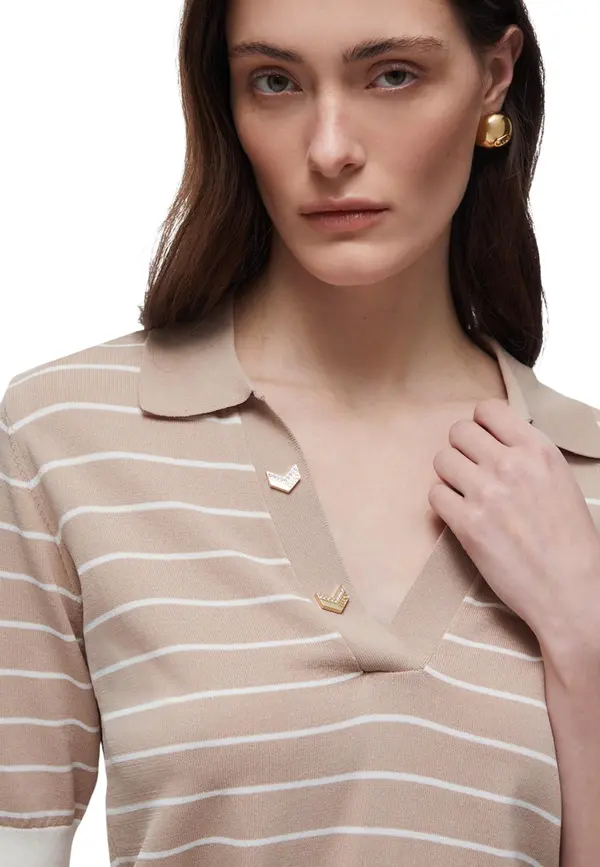 Liu Jo Ženska črtasta polo majica Liu Jo