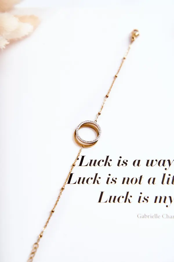 Glam Chic Ženska elegantna zapestnica z okraski in cirkoni