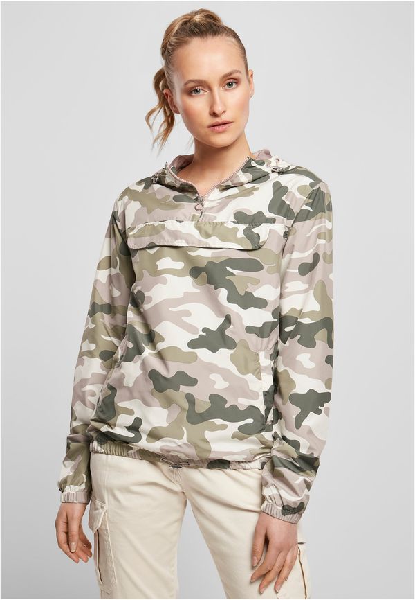 Urban Classics Ženska jakna Camo Pull Over Dukrose camo