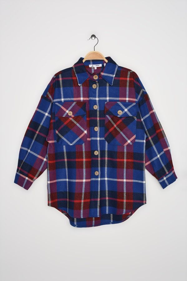 Koton Ženska jakna Koton Plaid