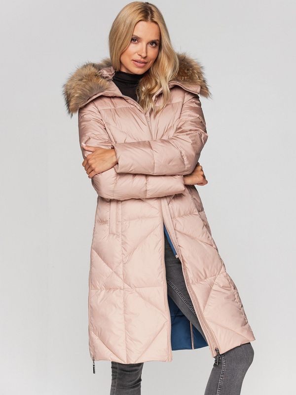 PERSO Ženska jakna PERSO PERSO_Coat_BLH211018FX_Pink