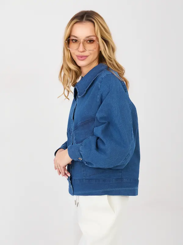 RUE PARIS Ženska jeans jakna