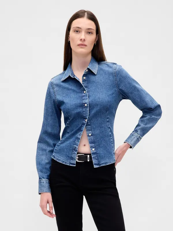 GAP Ženska jeans srajca GAP