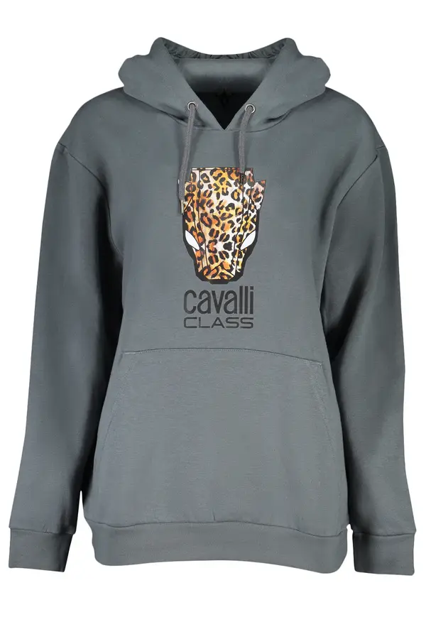 Cavalli Class Ženska jopa Cavalli Class brez zadrge, siva