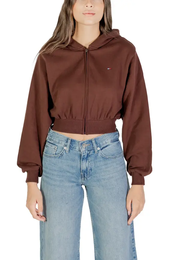 Tommy Hilfiger Jeans Ženska jopa s kapuco Tommy Hilfiger