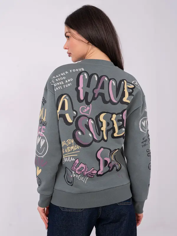 Sublevel Ženska jopa s potiskom