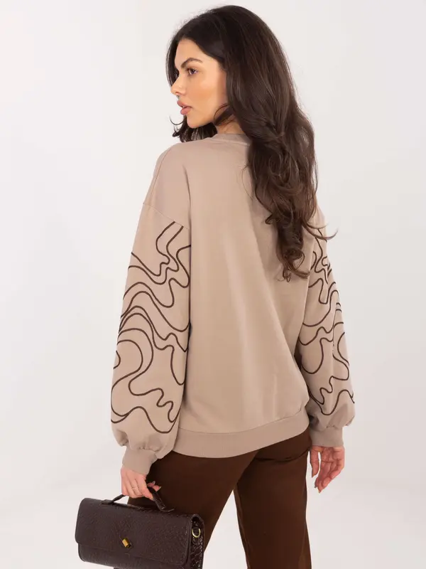 RELEVANCE Ženska jopa s potiskom na rokavih