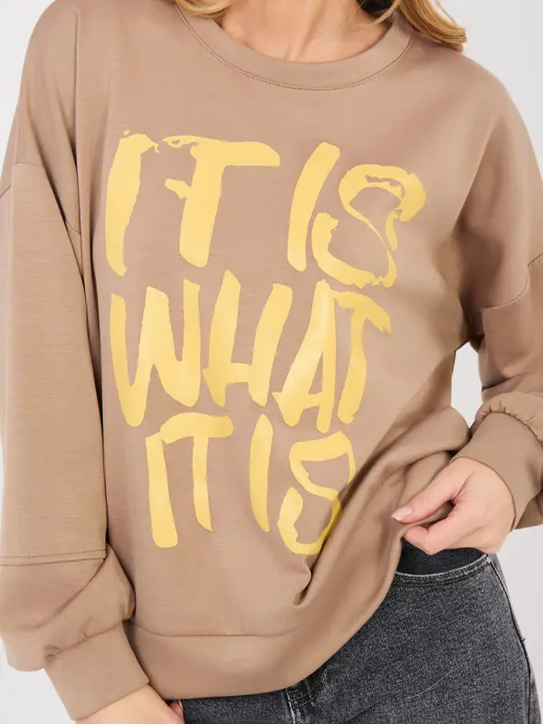 RUE PARIS Ženska jopa z napisom