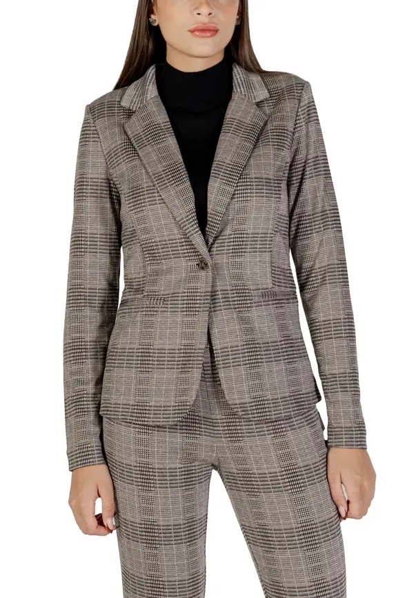 ICHI Ženska karirasta jakna Ichi