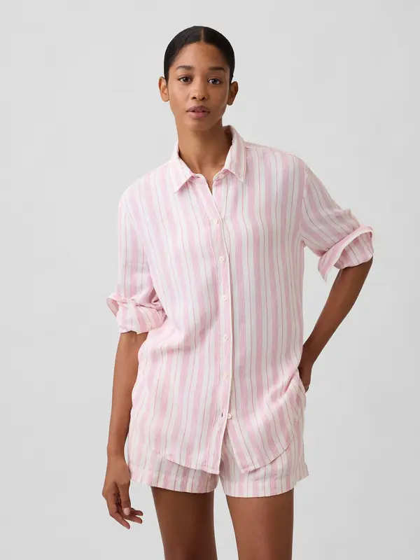 GAP Ženska lanena bluza GAP