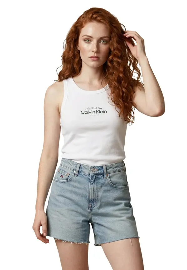 Calvin Klein Ženska majica brez rokavov Calvin Klein
