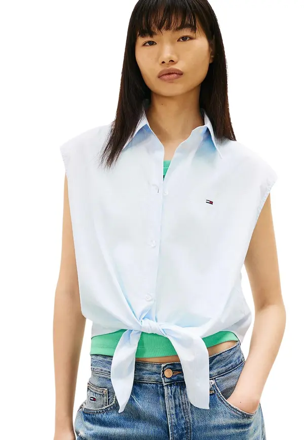 Tommy Hilfiger Jeans Ženska majica brez rokavov Tommy Hilfiger