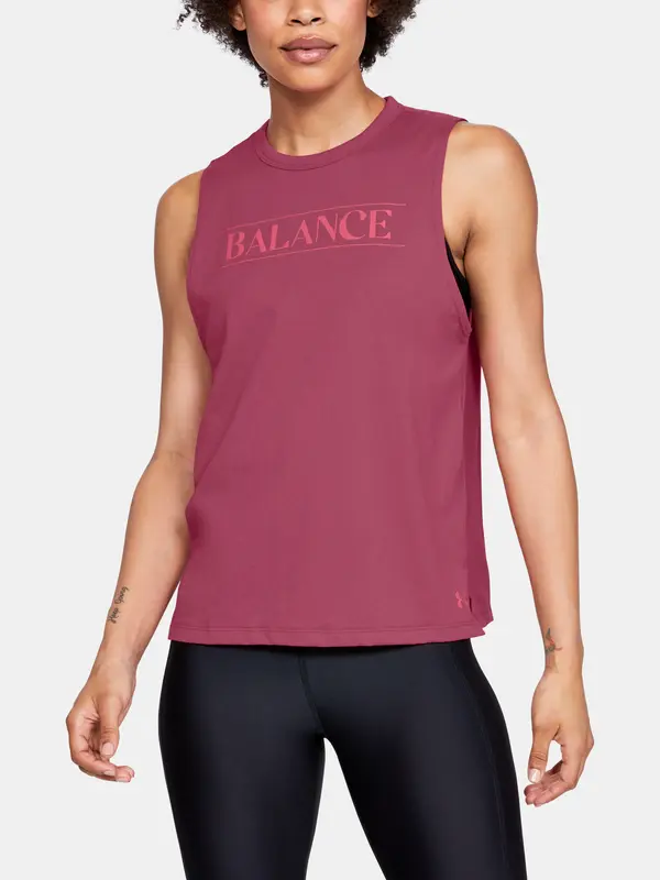 Under Armour Ženska majica brez rokavov Under Armour BALANCE GRAPHIC MUSCLE