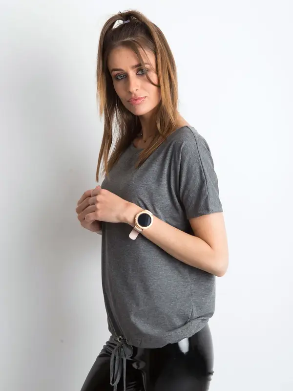 BASIC Feel Good Ženska majica Fashionhunters Cotton