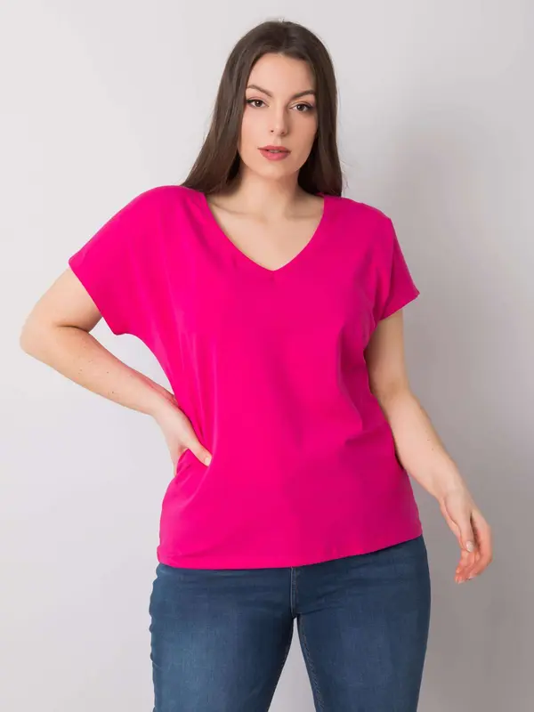 BASIC Feel Good Ženska majica Fashionhunters V-neck