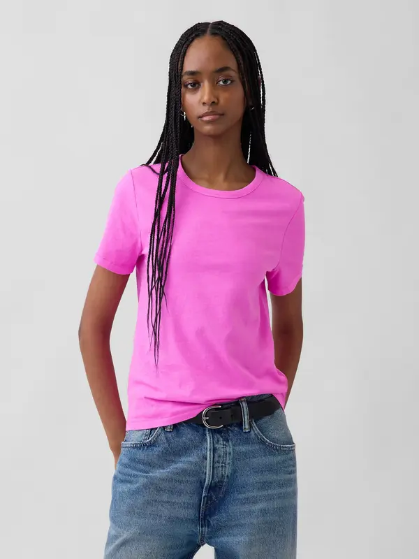 GAP Ženska majica GAP Cotton VintageSoft