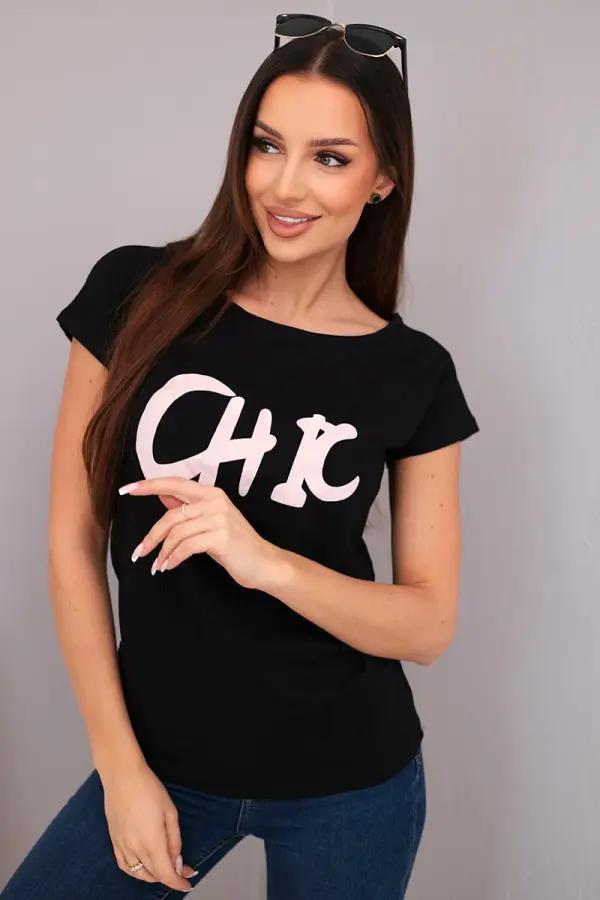 Kesi Ženska majica Kesi s potiskom CHIC