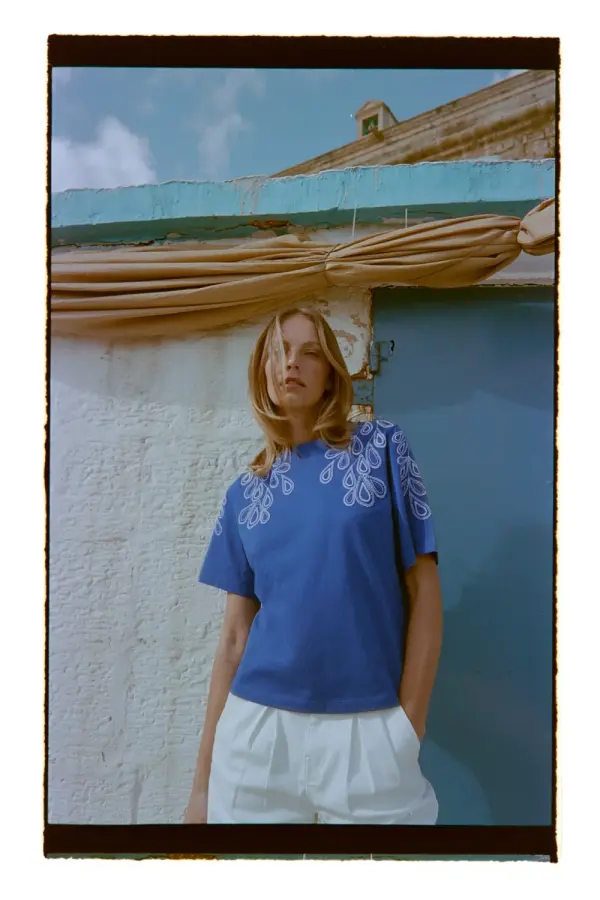 Marisse Ženska majica Marisse D.BLUE
