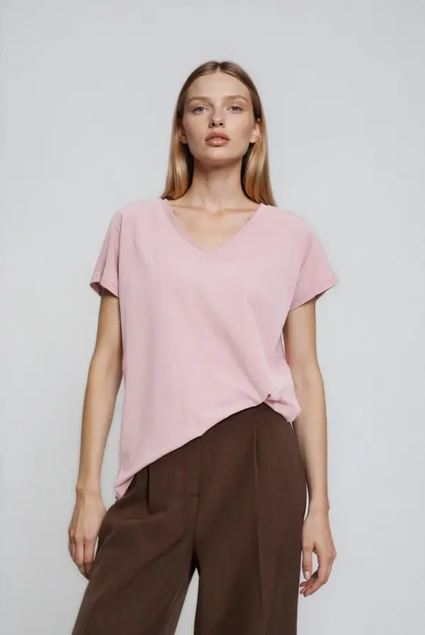 Marisse Ženska majica Marisse DUSTY PINK