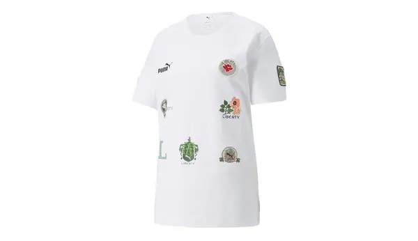 Puma Ženska majica Puma x LIBERTY Badge bela