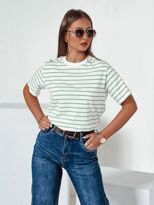 DStreet Ženska majica RILANT zelena