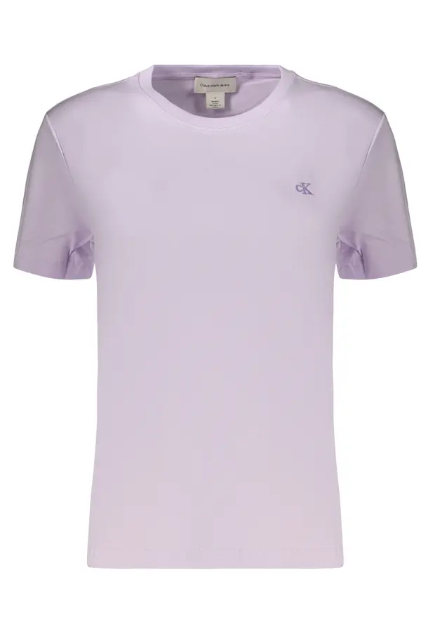 Calvin Klein Ženska majica s kratkimi rokavi CALVIN KLEIN vijolična