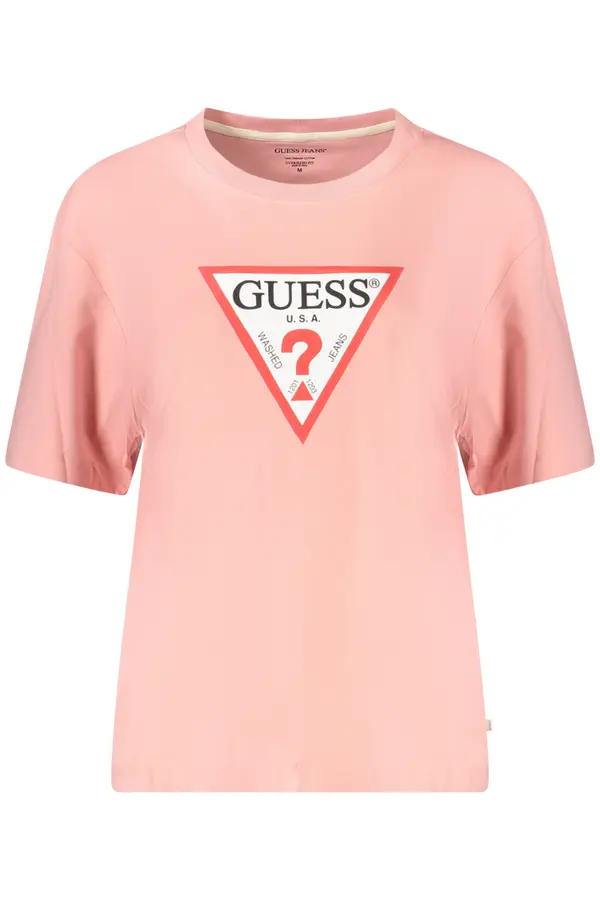 GUESS JEANS Ženska majica s kratkimi rokavi GUESS