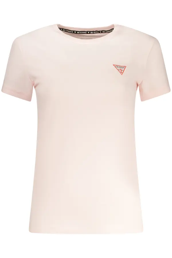 GUESS JEANS Ženska majica s kratkimi rokavi GUESS, roza