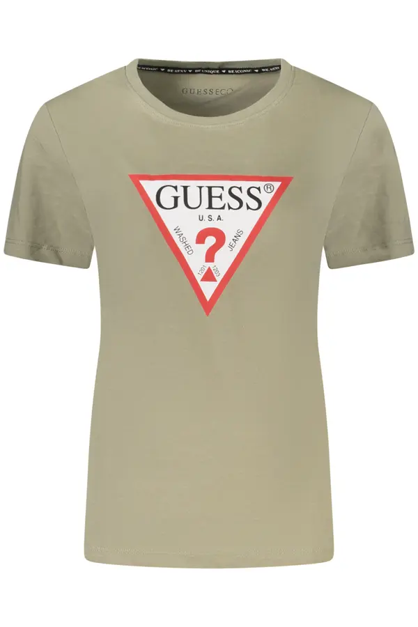 GUESS JEANS Ženska majica s kratkimi rokavi GUESS