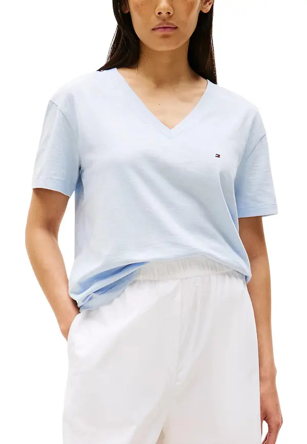 Tommy Hilfiger Ženska majica s kratkimi rokavi Tommy Hilfiger