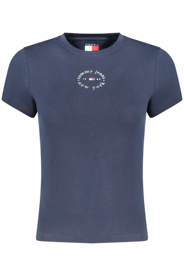 Tommy Hilfiger Ženska majica s kratkimi rokavi TOMMY HILFIGER, modra